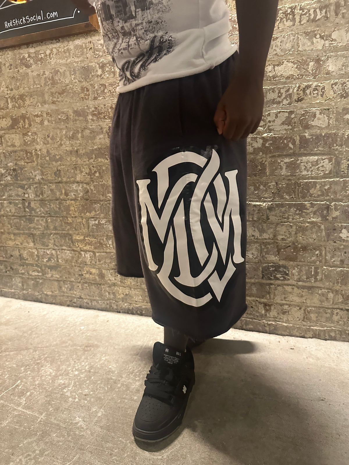 Black MDCW 3/4 shorts