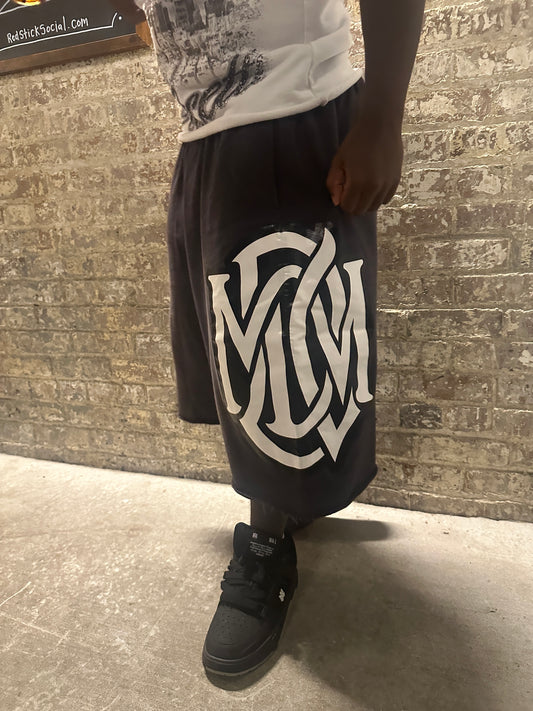 Black MDCW 3/4 shorts